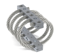 Wire Rope mount, HH11 Shock Mount